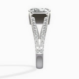 Split Shank Solitaire Engagement Ring