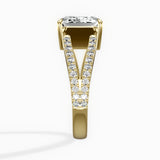 Split Shank Solitaire Engagement Ring
