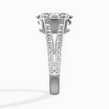 Split Shank Solitaire Engagement Ring