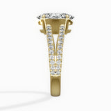 Split Shank Solitaire Engagement Ring