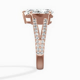 Split Shank Solitaire Engagement Ring