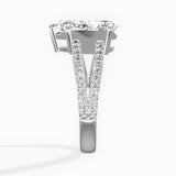 Split Shank Solitaire Engagement Ring