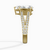 Split Shank Solitaire Engagement Ring