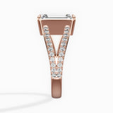 Split Shank Solitaire Engagement Ring