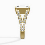 Split Shank Solitaire Engagement Ring