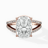Split Shank Solitaire Engagement Ring