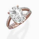 Split Shank Solitaire Engagement Ring