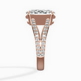 Split Shank Solitaire Engagement Ring