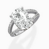 Split Shank Solitaire Engagement Ring