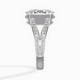 Split Shank Solitaire Engagement Ring