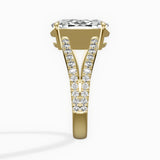 Split Shank Solitaire Engagement Ring