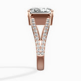 Split Shank Solitaire Engagement Ring