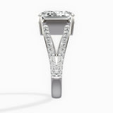 Split Shank Solitaire Engagement Ring