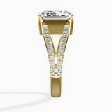 Split Shank Solitaire Engagement Ring