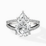 Split Shank Solitaire Engagement Ring