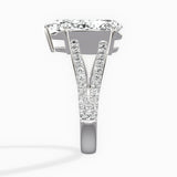 Split Shank Solitaire Engagement Ring