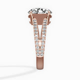 Split Shank Solitaire Engagement Ring