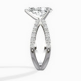 Reverse Shank Solitaire Engagement Ring