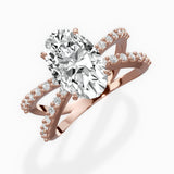 Reverse Shank Solitaire Engagement Ring