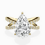 Reverse Shank Solitaire Engagement Ring