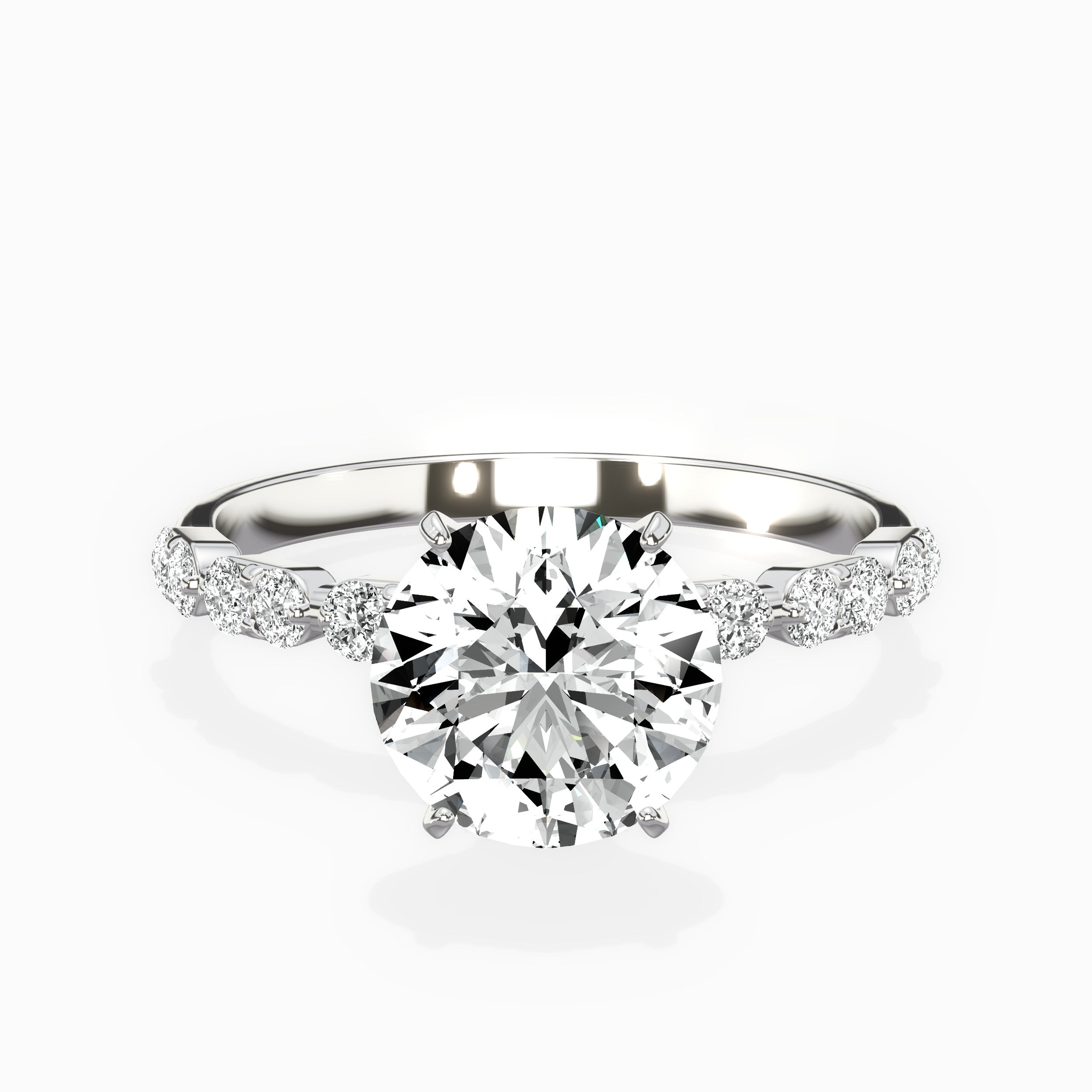 Everlasting Solitaire Engagement Ring