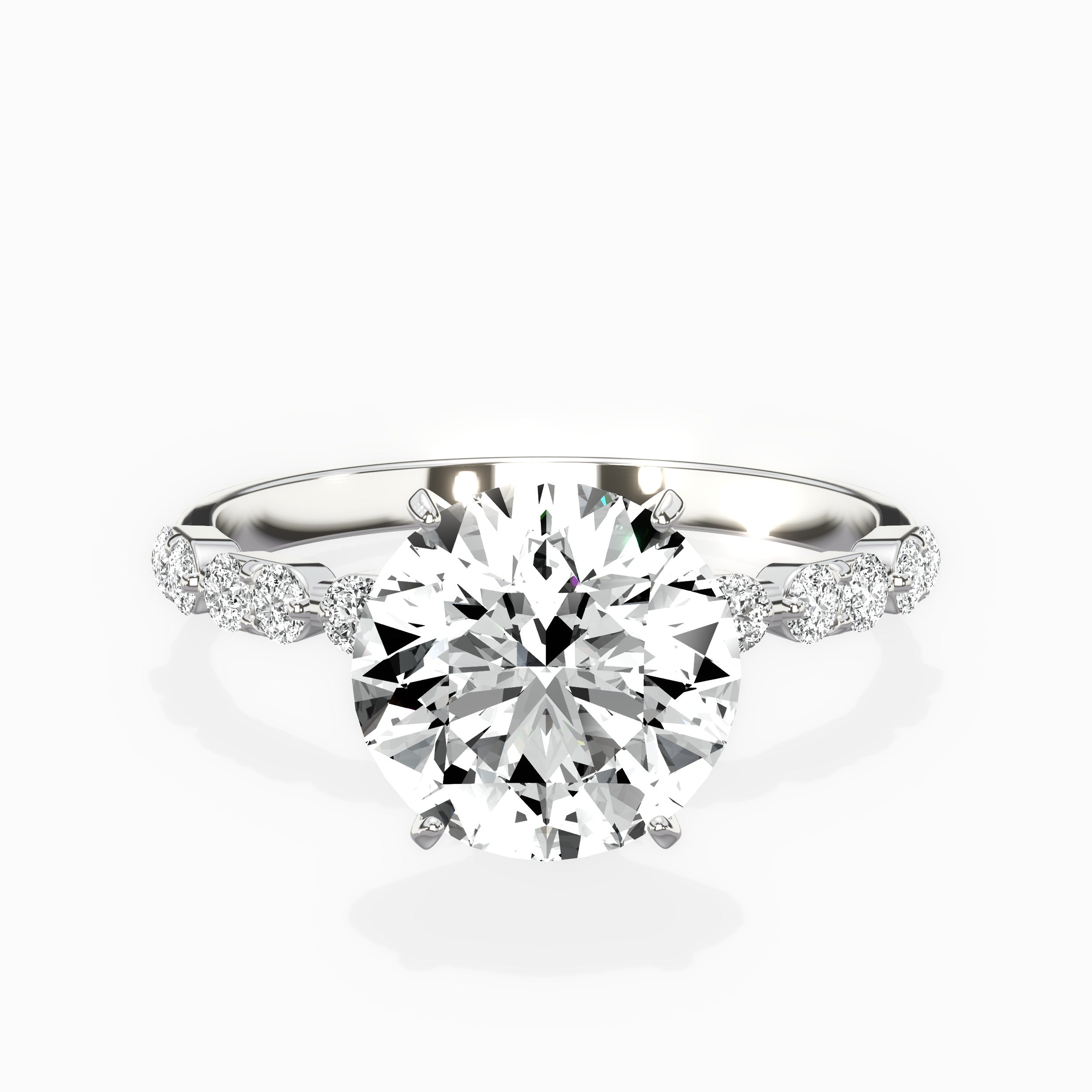 Everlasting Solitaire Engagement Ring