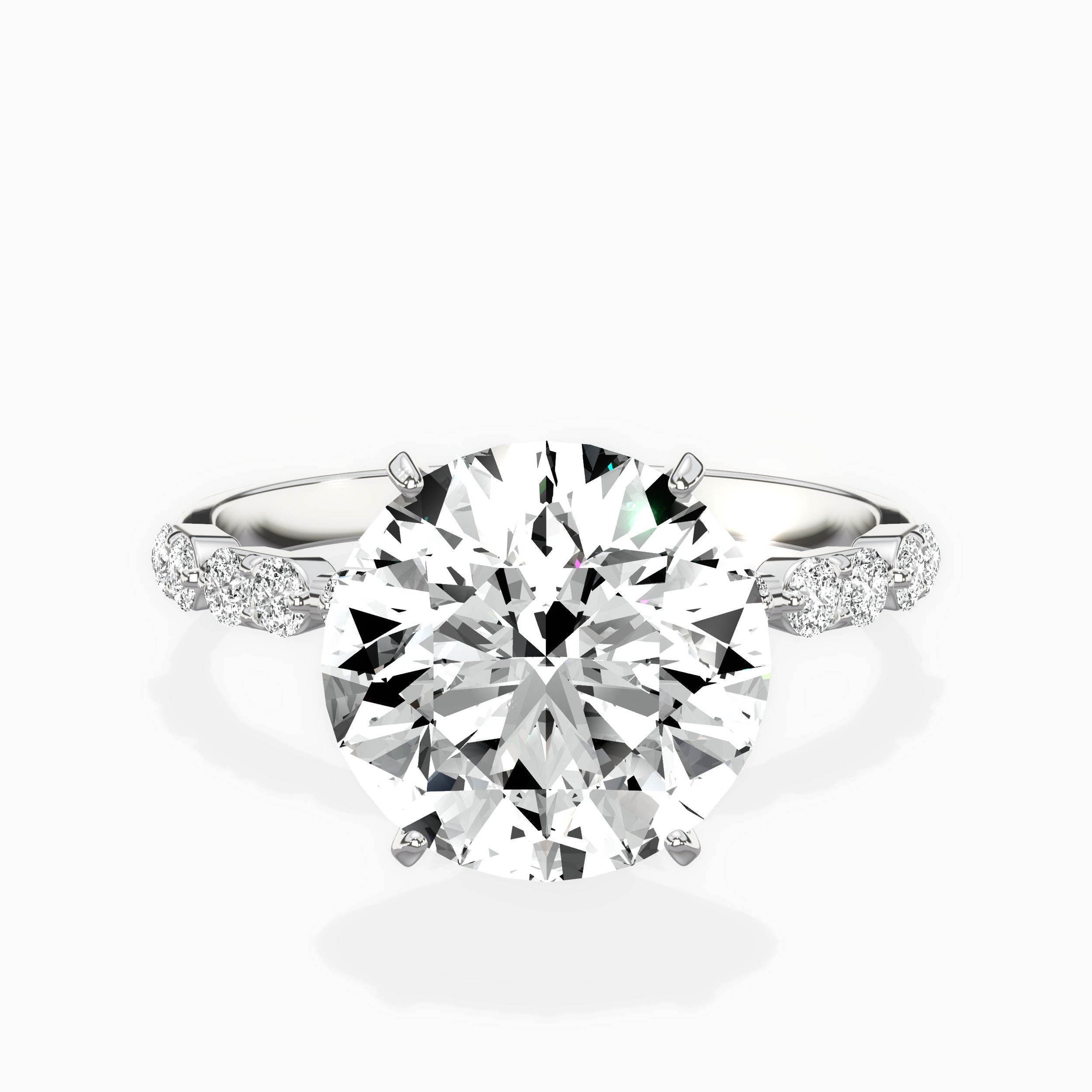 Everlasting Solitaire Engagement Ring