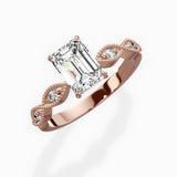 Infinity Solitaire Engagement Ring