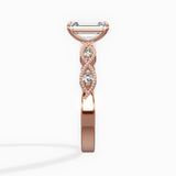 Infinity Solitaire Engagement Ring