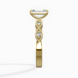 Infinity Solitaire Engagement Ring
