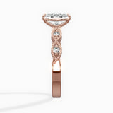 Infinity Solitaire Engagement Ring