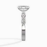 Infinity Solitaire Engagement Ring