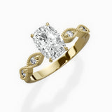 Infinity Solitaire Engagement Ring