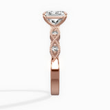 Infinity Solitaire Engagement Ring