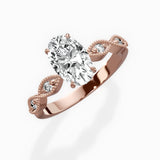 Infinity Solitaire Engagement Ring