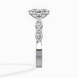 Infinity Solitaire Engagement Ring