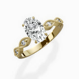 Infinity Solitaire Engagement Ring