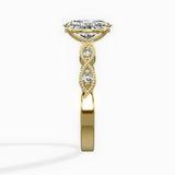 Infinity Solitaire Engagement Ring