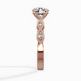 Infinity Solitaire Engagement Ring