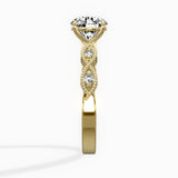 Infinity Solitaire Engagement Ring