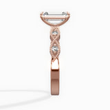 Infinity Solitaire Engagement Ring