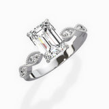 Infinity Solitaire Engagement Ring