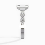 Infinity Solitaire Engagement Ring