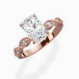 Infinity Solitaire Engagement Ring