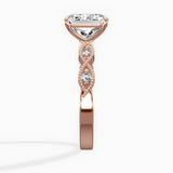 Infinity Solitaire Engagement Ring