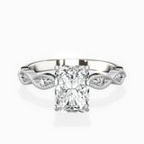 Infinity Solitaire Engagement Ring