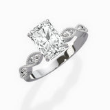 Infinity Solitaire Engagement Ring