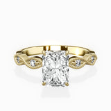 Infinity Solitaire Engagement Ring