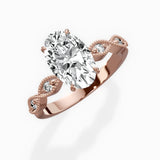 Infinity Solitaire Engagement Ring