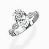 Infinity Solitaire Engagement Ring